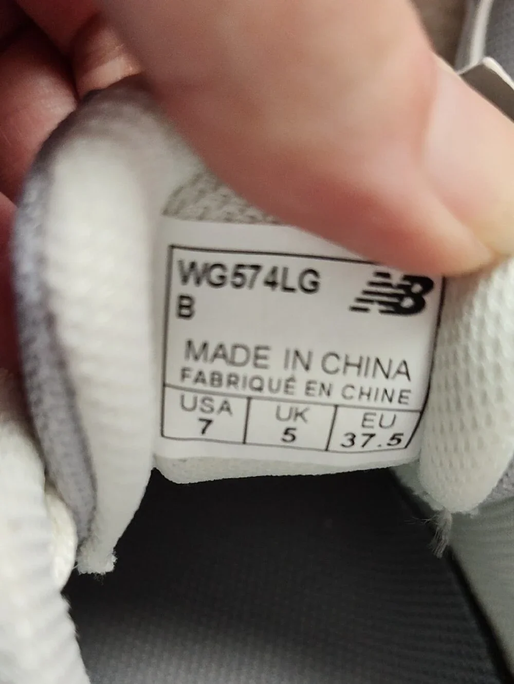 New Balance Light Gray and White Golf Sneaker
